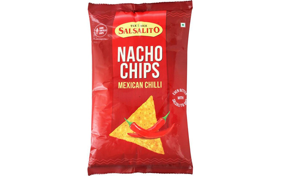 Salsalito Nacho Chips Mexican Chilli   Pack  45 grams